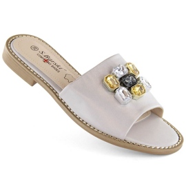 S.Barski W OLI262B ezüst flip-flop cirkóniával S.Barski W OLI262B ezüst flip-flop cirkóniával