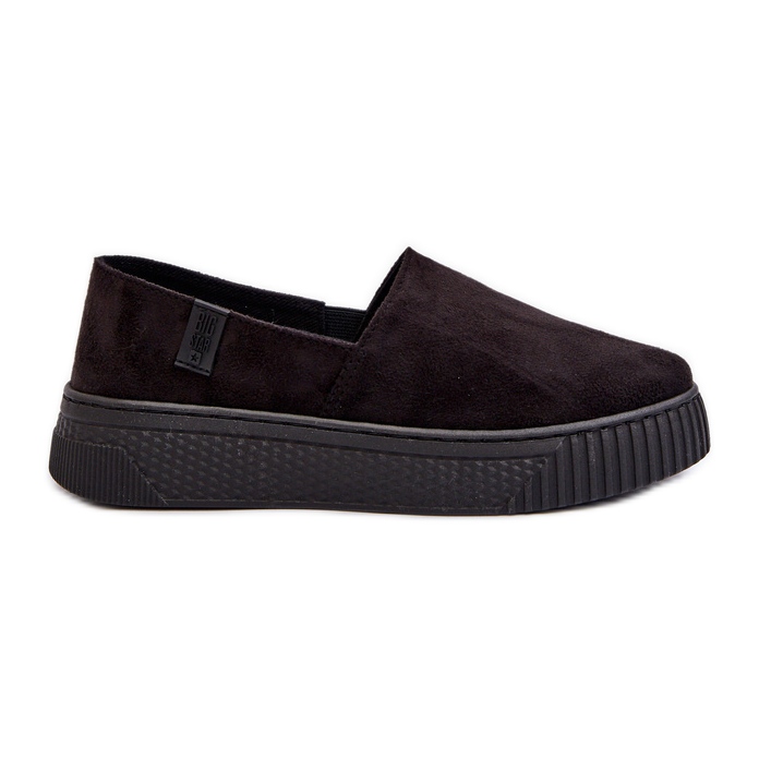 Big Star Női platform tornacipő NN276010 Memory Foam System fekete