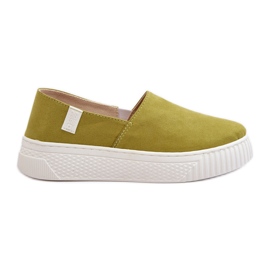 Big Star Női platform tornacipő NN276008 Memory Foam System Lime zöld