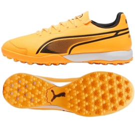 Puma King Pro Tt 107255 04 cipő narancssárga