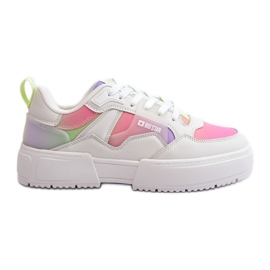 Big Star női tornacipő NN274359 Memory Foam System Multicolor fehér