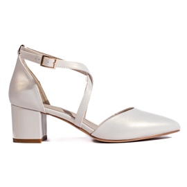 Sergio Leone fehér női pumpák Sergio Leone fehér női pumpák