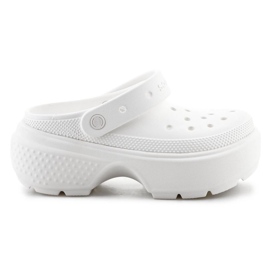Crocs Stomp Clog 209347-0WV flip-flop fehér Crocs Stomp Clog 209347-0WV flip-flop fehér
