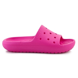 Crocs Classic Slide V2 Kids 209422-6UB papucs rózsaszín