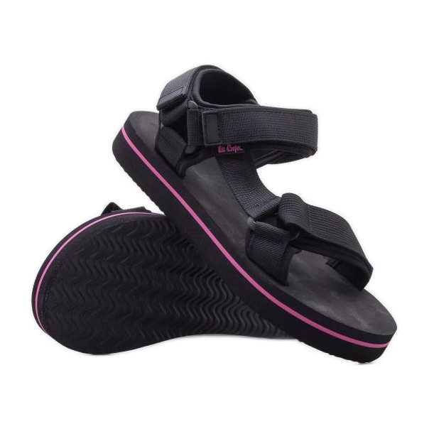 Lee Cooper LCW-24-05-2751L szandál fekete