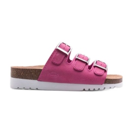 Scholl Rio Wedge Ad F26835-1026 flip-flop rózsaszín