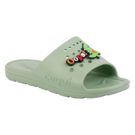 Coqui hosszú papucs 92800616979 zöld