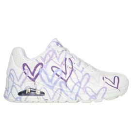 Skechers Spread The Love W 155507WLPR cipő fehér Skechers Spread The Love W 155507WLPR cipő fehér