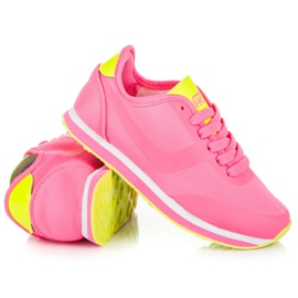 Haker Tavaszi cipők rózsaszín