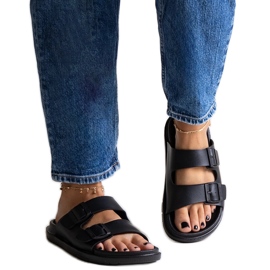 Fekete Big Star NN274A750 papucs