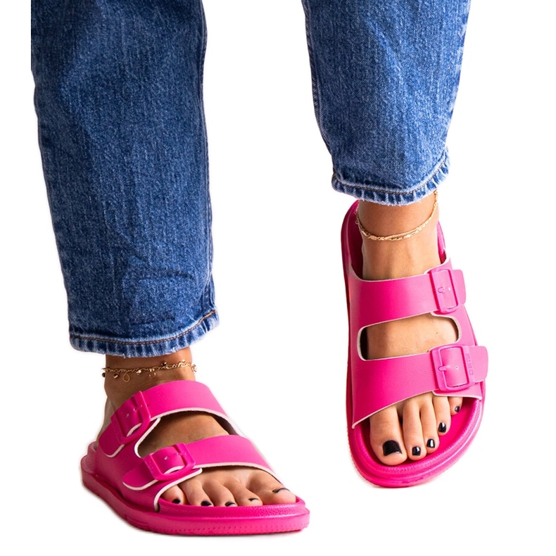 Sötét rózsaszín Big Star NN274A754 papucs Sötét rózsaszín Big Star NN274A754 papucs