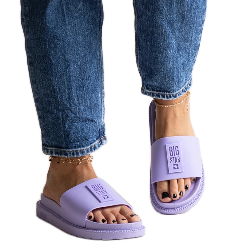 Lila Big Star LL274426 papucs ibolya