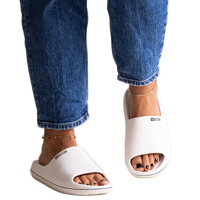 White Big Star NN274A043 papucs fehér