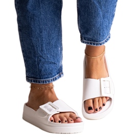 White Big Star NN274A661 papucs fehér White Big Star NN274A661 papucs fehér