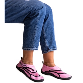 Sportos rózsaszín vízicipő Big Star NN274A804 rózsák és lilák Sportos rózsaszín vízicipő Big Star NN274A804 rózsák és lilák