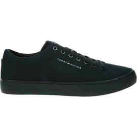 Tommy Hilfiger Vulc Low Canvas cipő FM0FM04882 Bds fekete