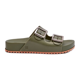 Női Smooth Slides ZAXY NN285057 Sötétzöld