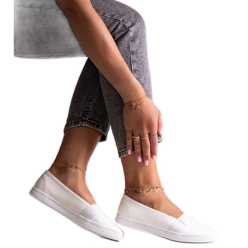 Fehér tornacipő Big Star LL274201