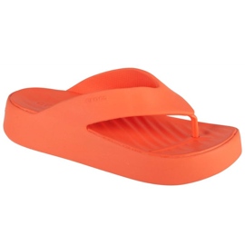 Crocs Gataway Platform Flip W 209410-84F papucs narancs