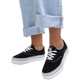 Fekete Big Star LL274230 tornacipő