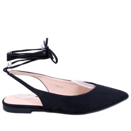 Dentoni Fekete fűzős balettlakások Dentoni Fekete fűzős balettlakások