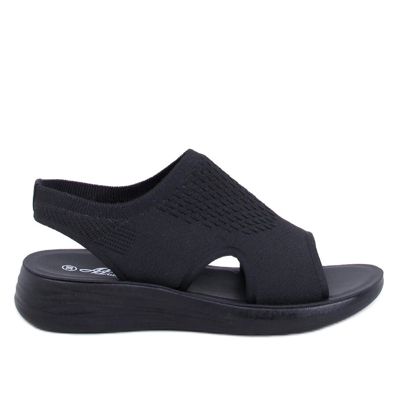 Aldos Fekete puha áttört szandál