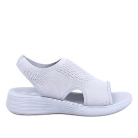 Aldos Grey puha áttört szandál szürke