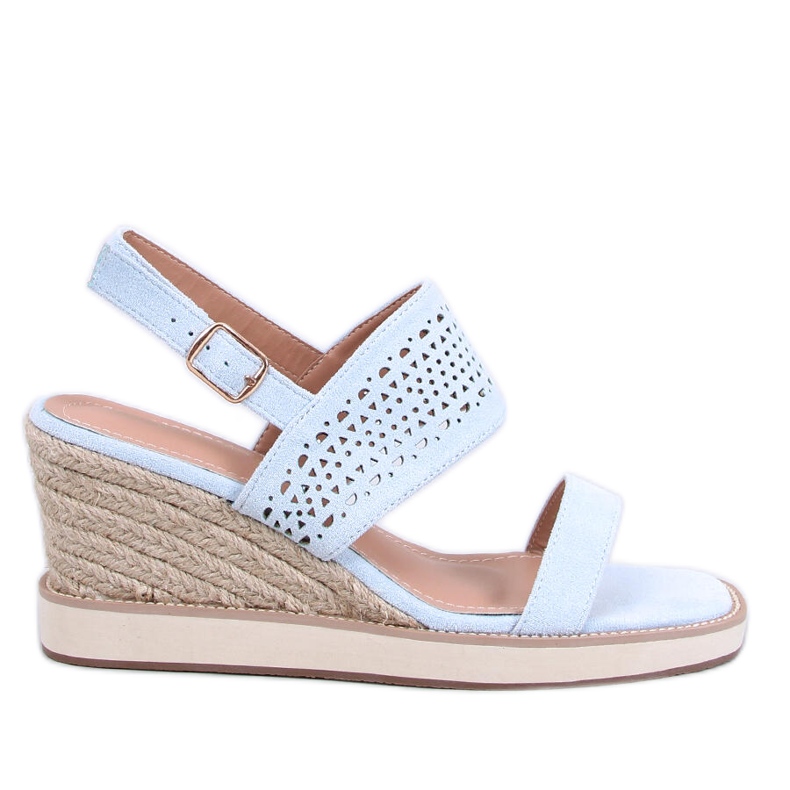 Debeve Blue espadrille ékszandál kék