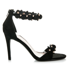 Abloom Szandál Magas Sarkú fekete