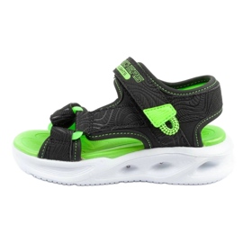 Skechers 401673L/BKLM szandál fekete Skechers 401673L/BKLM szandál fekete