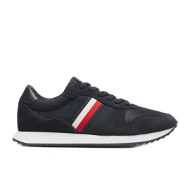 Tommy Hilfiger Lo Runner Mix M cipő FM0FM04958BDS fekete