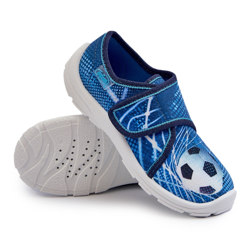 Befado gyerek tépőzáras papucs 974X312 kék