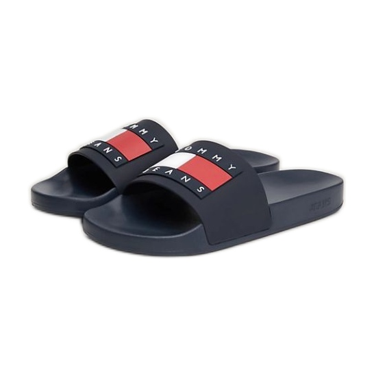 Tommy Hilfiger Pool Slide Ess papucsok EM0EM01191C1G fekete Tommy Hilfiger Pool Slide Ess papucsok EM0EM01191C1G fekete