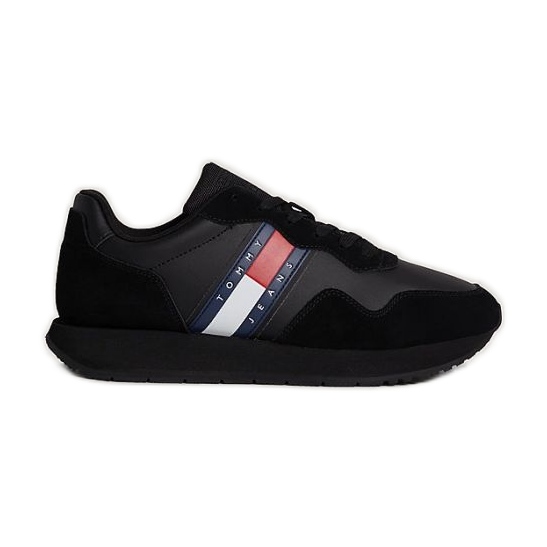 Tommy Hilfiger Modern Runner EM0EM01316BDS cipő fekete