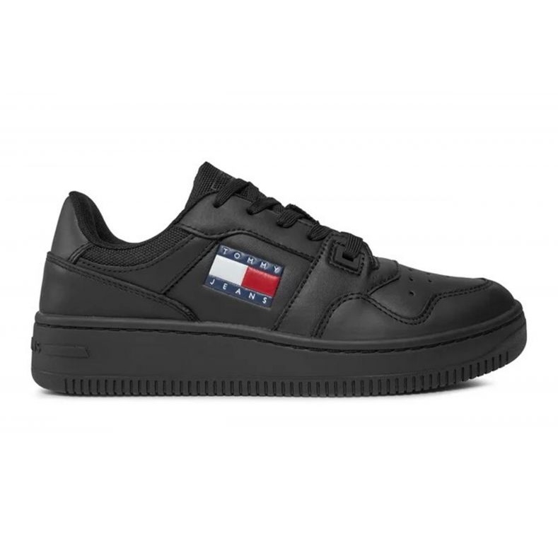 Tommy Hilfiger Retro Basket Ess cipő EN0EN02505BDS fekete Tommy Hilfiger Retro Basket Ess cipő EN0EN02505BDS fekete