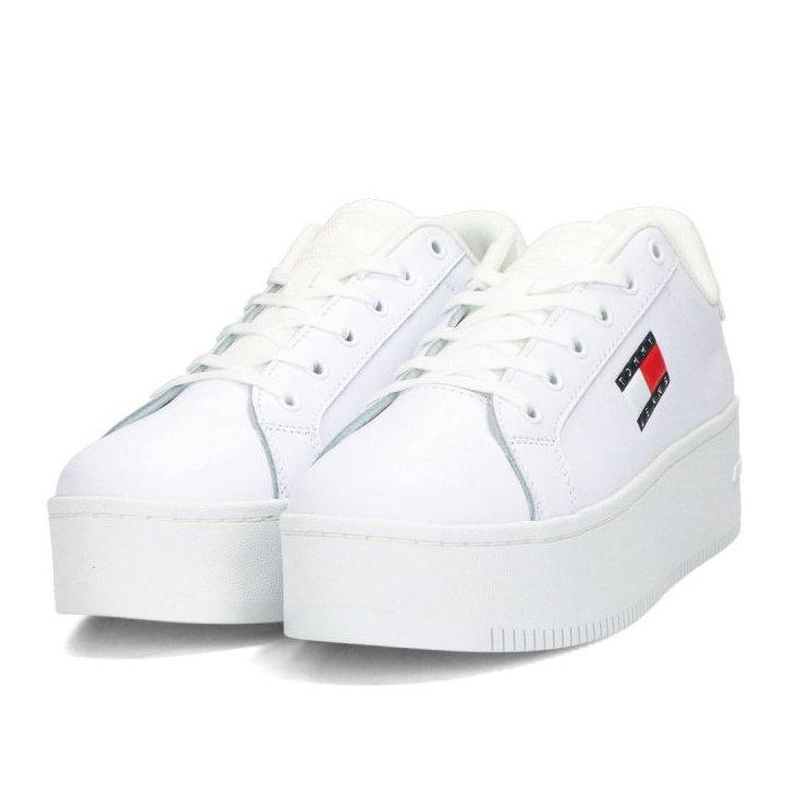 Tommy Hilfiger Flatform Ess cipő EN0EN02518YBS fehér
