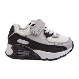 Gyermek tépőzáras tornacipő Szürke Krissandra