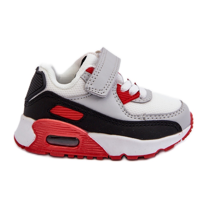 Piros Krissandra gyerek tépőzáras tornacipő Piros Krissandra gyerek tépőzáras tornacipő