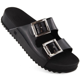 Kényelmes illatos papucs Zaxy W INT2005, fekete Kényelmes illatos papucs Zaxy W INT2005, fekete