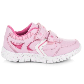 American Club Rózsaszín cipő tépőzáras