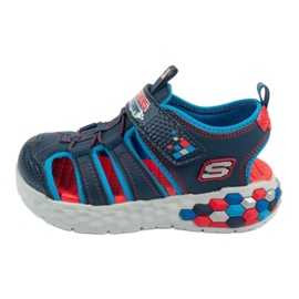 Skechers 402213L/NVRD szandál kék Skechers 402213L/NVRD szandál kék