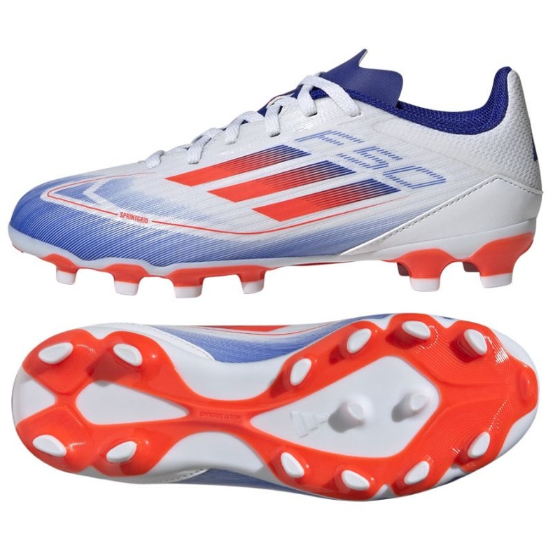 Adidas F50 League Mg IF1370 futballcipő fehér