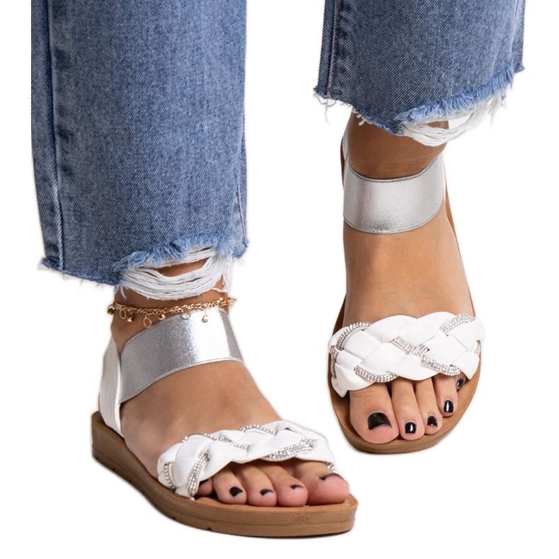 Fehér Aldona szandál