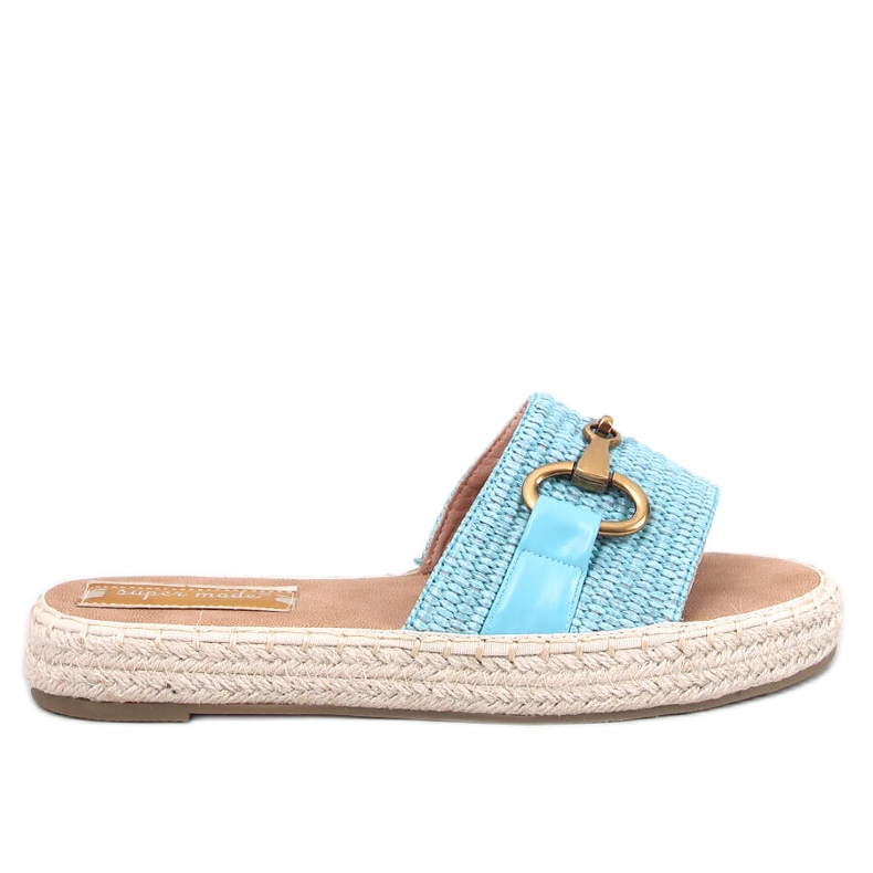 Maters espadrille papucs kék