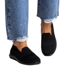 Rahim fekete tornacipője habszivacstalppal Rahim fekete tornacipője habszivacstalppal