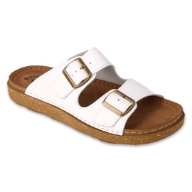 Dr.ORTO Befado férfi papucs, bőr alsó, 179M003, fehér Dr.ORTO Befado férfi papucs, bőr alsó, 179M003, fehér