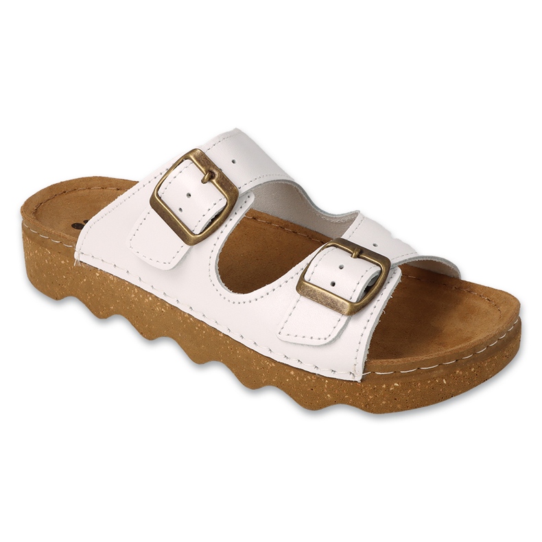 Dr.ORTO Befado női papucs bőr alsóval 179D003 fehér