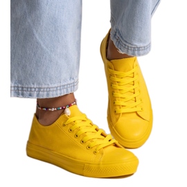 Sárga klasszikus Nudar tornacipő