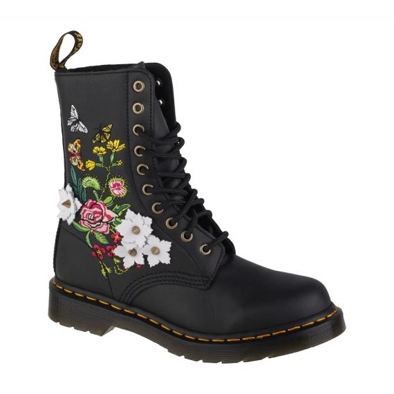 Glany Dr. Martens 1490 Virágos DM27453001 fekete