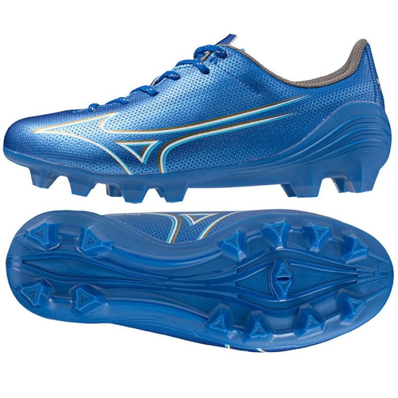 Mizuno Alfa Select Jr Fg P1GB246527 cipő kék